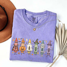 Happy Doodle Back To School Ghost T-Shirt