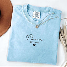 Personalized Mama Est T-Shirt