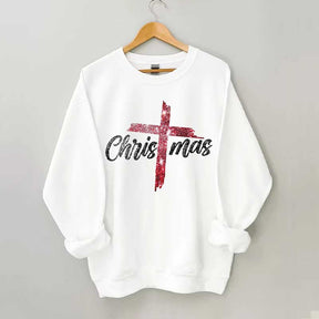 Cross Christmas Sweatshirt