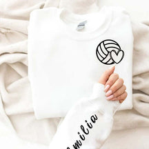 Custom Name High School Volleyball Sweatshirt