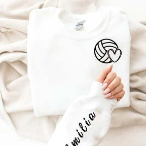Custom Name High School Volleyball Sweatshirt