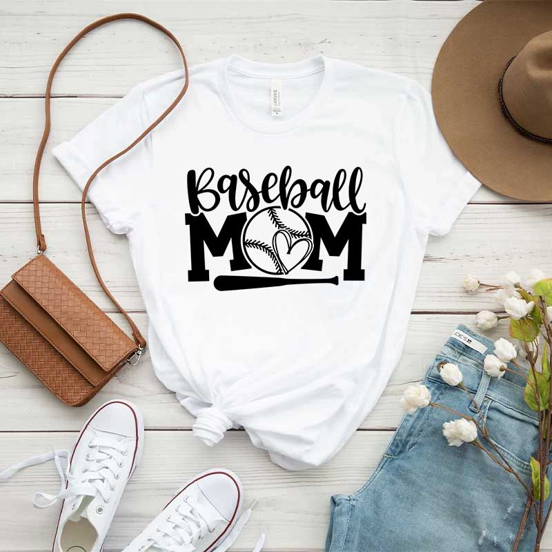 Sports Mom Baseball Trendy T-Shirt