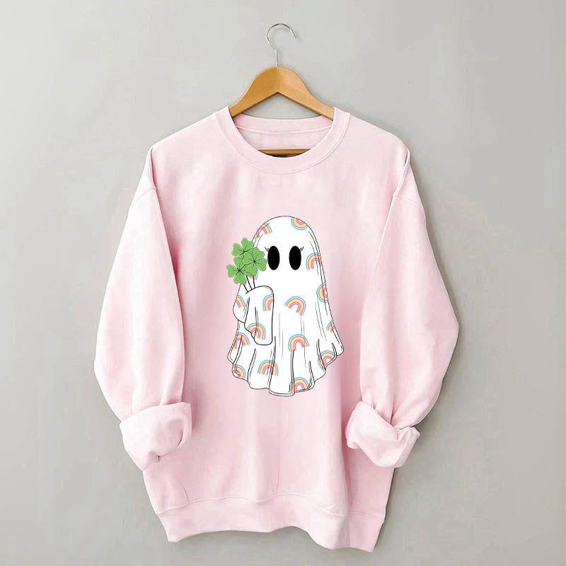 Funny St Patricks Day Ghost Sweatshirt