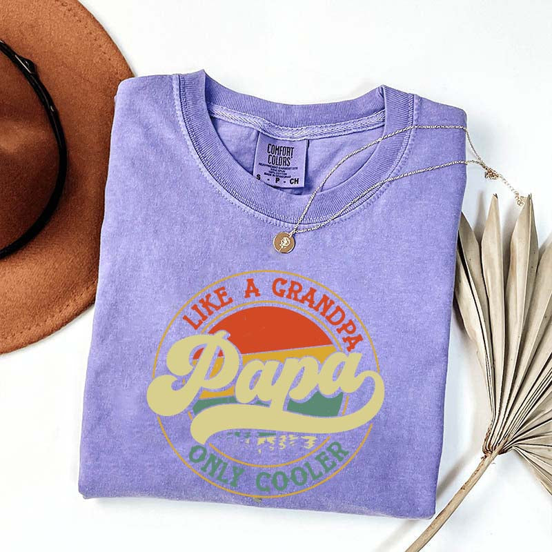 Retro Comfort Cool Papa T-Shirt