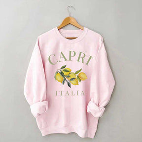 Capri Italia Lemons Amalfi Coast Sweatshirt