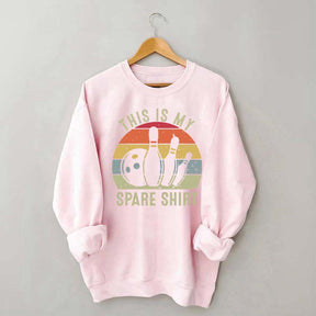 This Is My Spare Retro Bowling Sweatshirt
