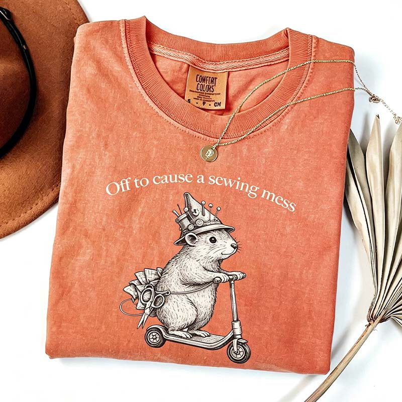Off To My Sewing Room Fabric Lover T-Shirt