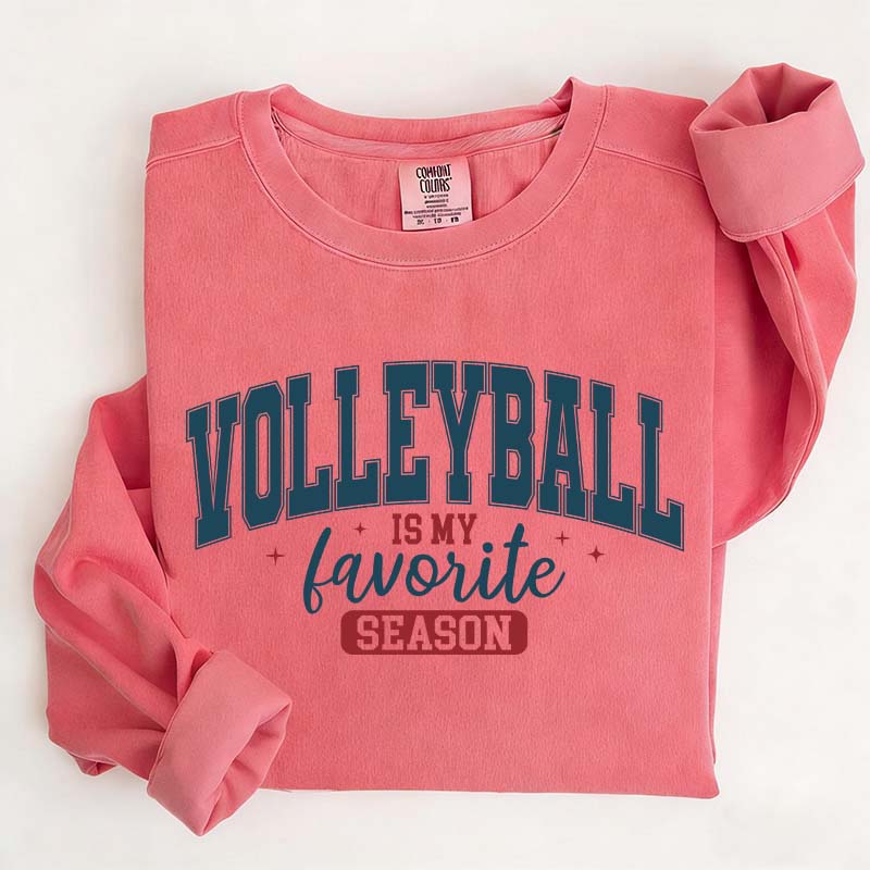 Cute Volleyball is my Favorite Season Sweatshirt