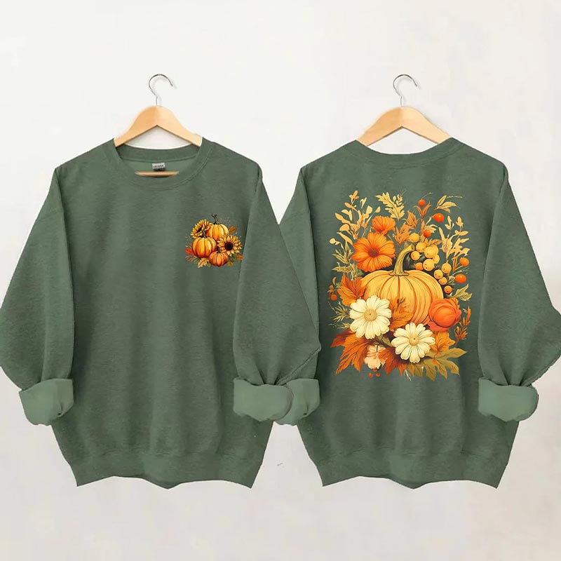 Sunflower Pumpkins Sweatshirt