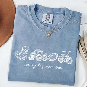 In My Boy Mom Era Football Monster Truck T-Shirt