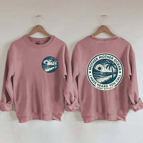 Mother Ocean Lyrics Sweatshirt