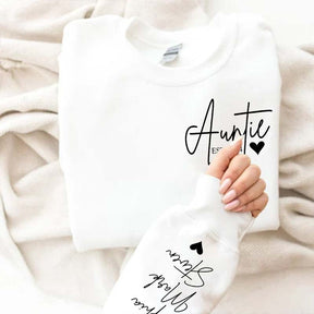 Personalized Nieces Nephews Names Year Sweatshirt