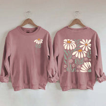 Comfort Colors Boho Daisy Sweatshirt