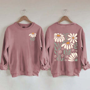 Comfort Colors Boho Daisy Sweatshirt