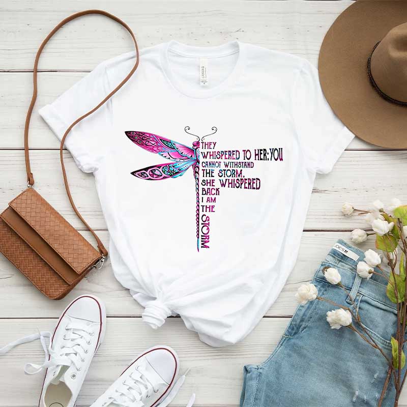 I Am The Storm Dragonfly T-Shirt