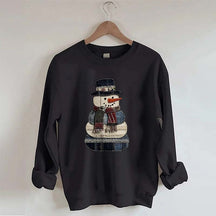 Patchwork Christmas Sweatshirt