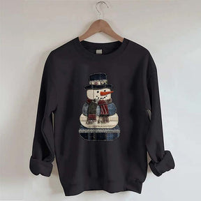 Patchwork Christmas Sweatshirt