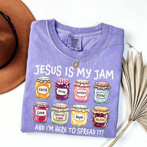 Funny Jesus Is My Jam Religous T-Shirt