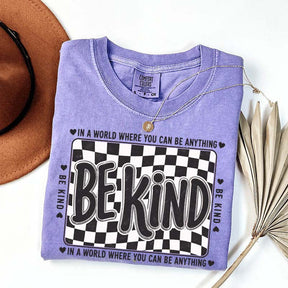 Checkered Be Kind T-Shirt