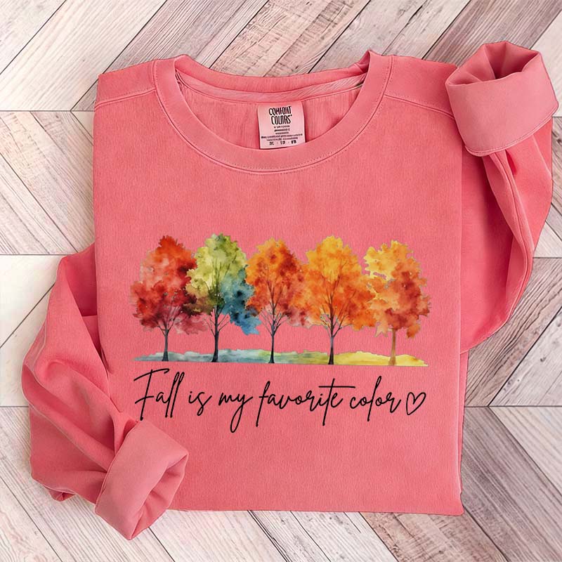 Cozy Fall Leaves Sweatshirt