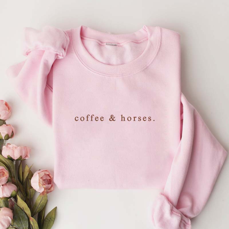 Coffee And Horses Sweatshirt