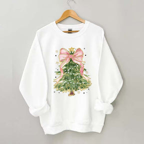 Watercolor Christmas Tree Sweatshirt