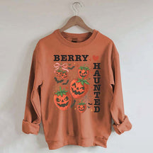 Strawberry Coquette Summerween Scary Fruit Sweatshirt