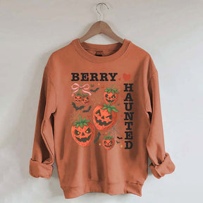 Strawberry Coquette Summerween Scary Fruit Sweatshirt