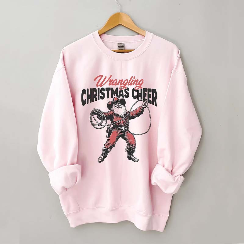 Cowboy Santa Claus Sweatshirt