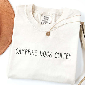 Campfire Dogs Coffee T-Shirt