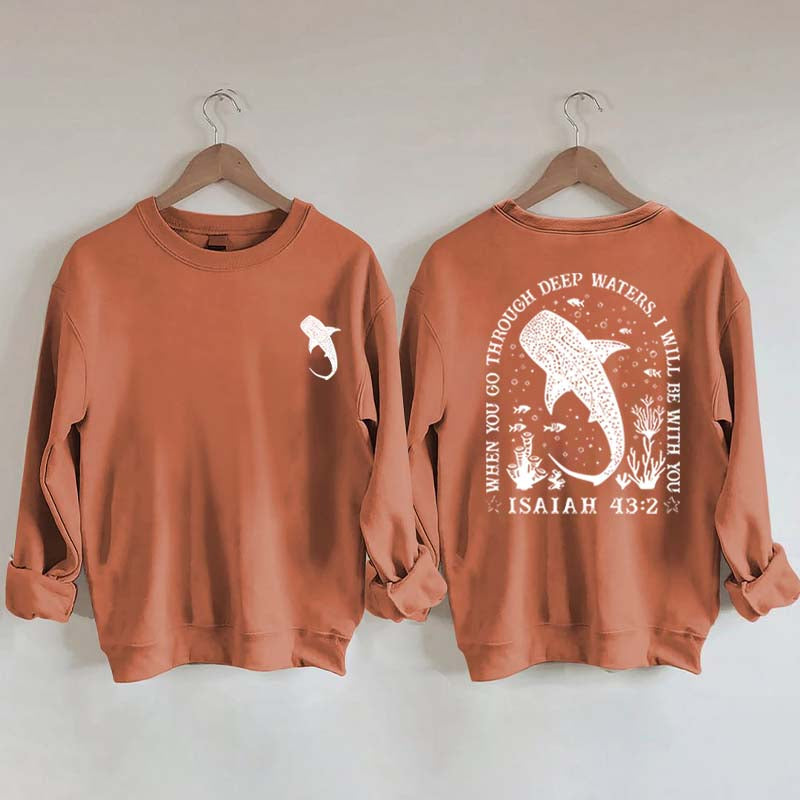 Ocean Faith Whale Shark Sweatshirt