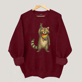 Raccoon Pride LGBT Sweatshirt