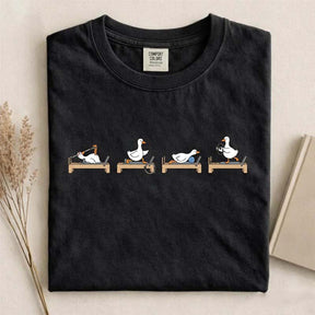 Funny Goose Pilates Minimal Animal Gym T-Shirt