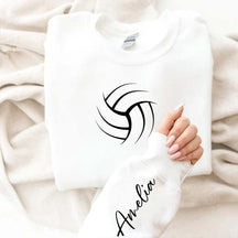 Personalized Volleyball Player Sweatshirt