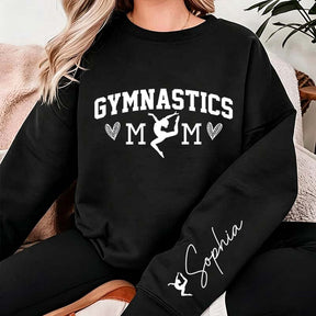 Personalized Gymnastics Mom Sweatshirt