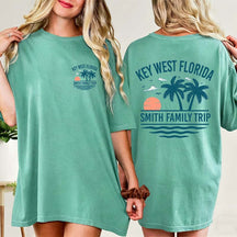 Personalized Family Beach Vacation T-Shirt