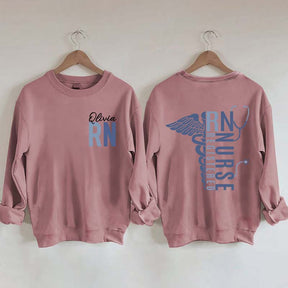 Personalized Registered Nurse Sweatshirt