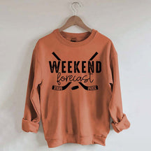 Weekend Forecast Hockey Sweatshirt