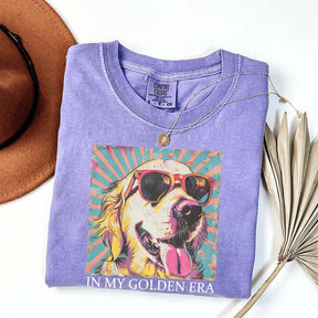 In My Golden Retriever 70s Era T-Shirt