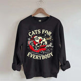 Christmas Cats For Everybody Sweatshirt