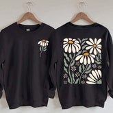 Comfort Colors Boho Daisy Sweatshirt