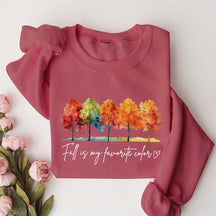 Cozy Fall Leaves Sweatshirt