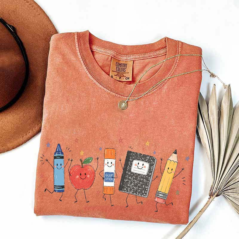 Funny Teacher Life School Supplies T-Shirt