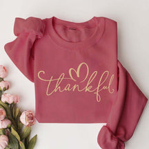 Thankful Lover Thanksgiving Sweatshirt