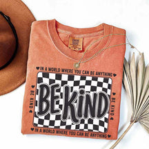 Checkered Be Kind T-Shirt
