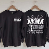 Volleyball Mom My Wallet is Empty Sweatshirt