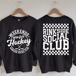 Weekends Are For Hockey Sweatshirt