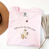 Off To Be The Fun Aunt Goose Pregnancy T-Shirt