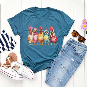 Animal Chicken Lover Funny Farmer T-Shirt