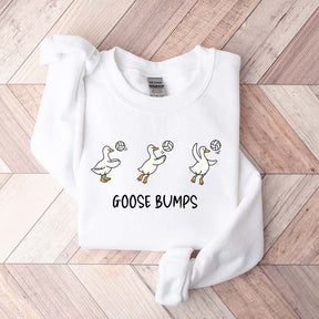 Goose Bumps Volleyball Goose Sweatshirt